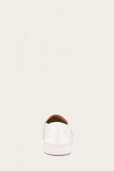 Frye Ivy Slip On - White - Click Image to Close