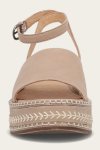 Frye Joy Ankle Strap Platform Sandal - Clay