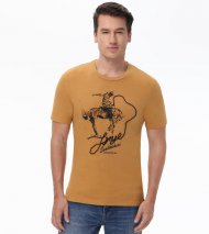 Frye Classic-Fit Crewneck Graphic Tee - Classic-Fit Crewneck Graphic Tee