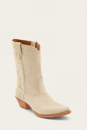 Frye Sacha Mid Pull On - Ivory