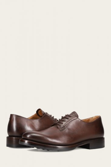 Frye Dylan Oxford - Dark-brown - Click Image to Close