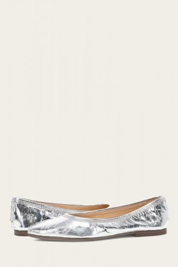 Frye Heather Ballet - Silver - Click Image to Close