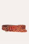 Frye 35MM Tonal Woven Leather Belt - 35MM Tonal Woven Leather Belt