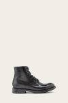 Frye Bowery Lace Up - Jet-black