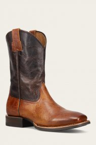 Frye Hauser Roper - Saddle-dark-brown