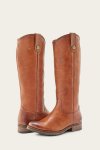 Frye Melissa Double Sole Button Lug Tall - Bronze