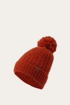 Frye Cable Beanie With Self Pom - Cable Beanie With Self Pom