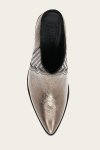 Frye Sara Western Mule - Bronze