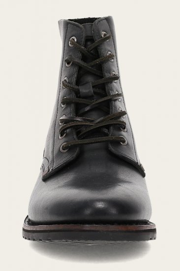 Frye Barrett Lace Up - Black - Click Image to Close