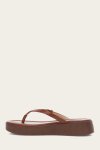 Frye Maya Buckle Thong Sandal - Cinnamon