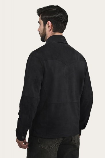 Frye Authentic Soft Goat Suede Leather Shacket - Authentic Soft Goat Suede Leather Shacket - Click Image to Close
