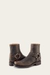 Frye Conway Harness - Antiqued-black