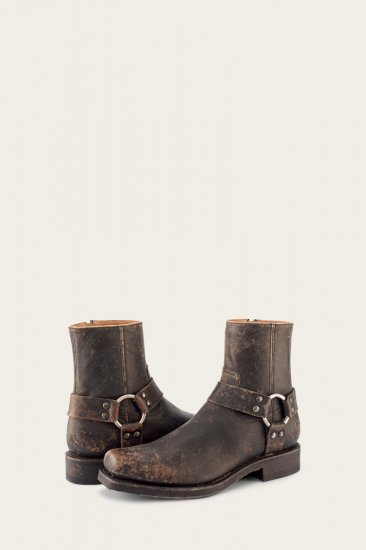 Frye Conway Harness - Antiqued-black - Click Image to Close