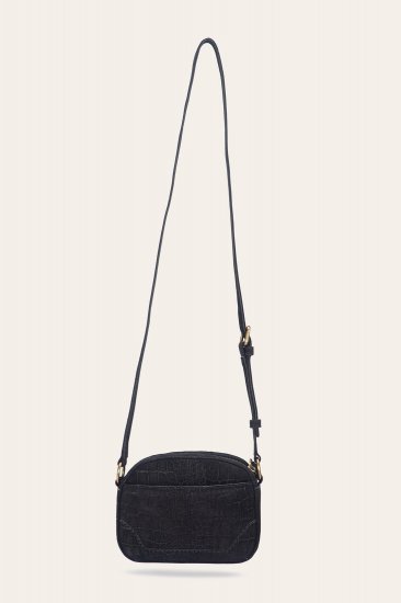 Frye Melissa Sueded Croco Camera - Melissa Sueded Croco Camera - Click Image to Close
