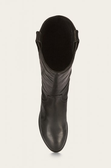 Frye Carson Pull On Wide Calf - Black - Click Image to Close