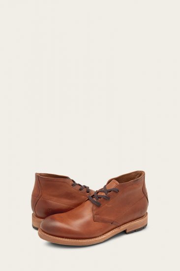 Frye Bowery Chukka - Tan - Click Image to Close