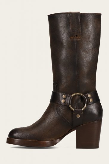 Frye Jean Harness - Chocolate - Click Image to Close