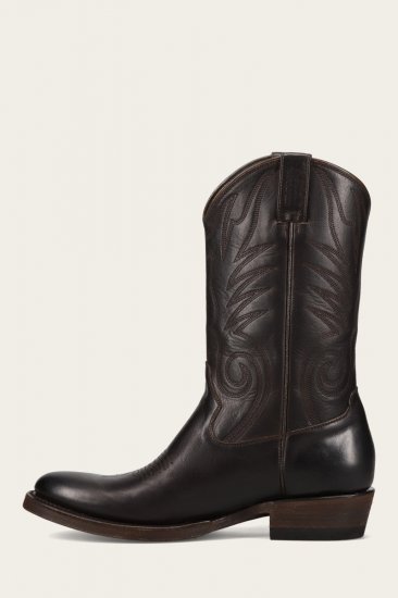 Frye Grady Vintage Stitch - Chocolate - Click Image to Close