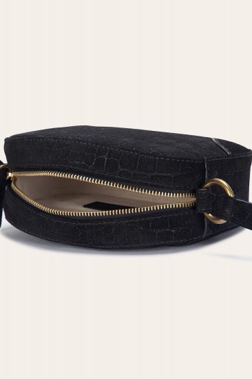 Frye Melissa Sueded Croco Camera - Melissa Sueded Croco Camera - Click Image to Close