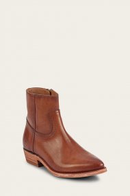Frye Billy Inside Zip - Caramel
