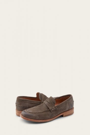 Frye Tyler Penny - Charcoal - Click Image to Close