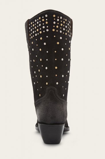 Frye Sacha Mid Stud - Black - Click Image to Close