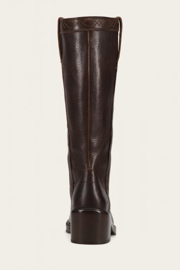 Frye Kate Pull On Wide Calf - Dark-brown - Click Image to Close