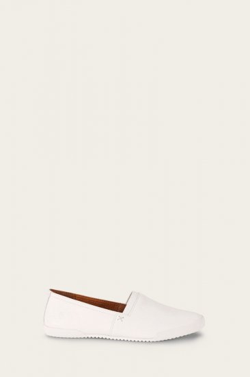 Frye Melanie Slip On - White - Click Image to Close