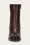 Frye Jean Short Inside Zip - Chocolate