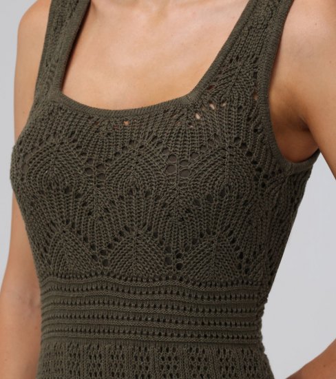 Frye Open Stitch Maxi Sweater Dress - Open Stitch Maxi Sweater Dress - Click Image to Close