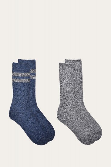Frye Super Soft Boot Sock 2 Pack - Navy - Super Soft Boot Sock 2 Pack - Navy - Click Image to Close