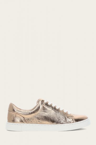 Frye Ivy Low Lace - Dark-gold - Click Image to Close