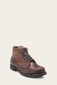 Frye Prison Boot - Dark-brown