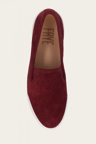 Frye Mia Slip On - Wine - Click Image to Close