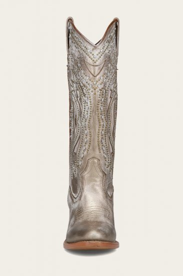 Frye Shelby Studded - Light-gold - Click Image to Close