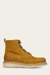 Frye Hudson Workboot Wedge - Golden-rod