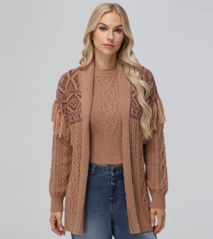 Frye Southwestern Cable Cardigan - Southwestern Cable Cardigan