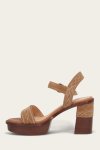 Frye Pipa Woodstock Sandal - Almond