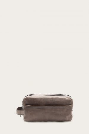 Frye Logan Travel Dopp - Slate