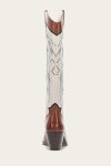 Frye Sara Western Tall Stud - Cinnamon-ivory