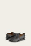 Frye Tyler Penny - Black-scotchgrain