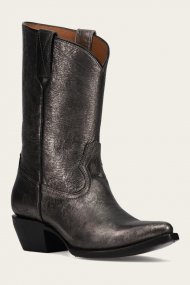 Frye Sacha Mid Pull On - Dark-pewter
