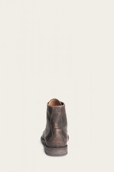 Frye Tyler Lace Up - Antiqued-black - Click Image to Close