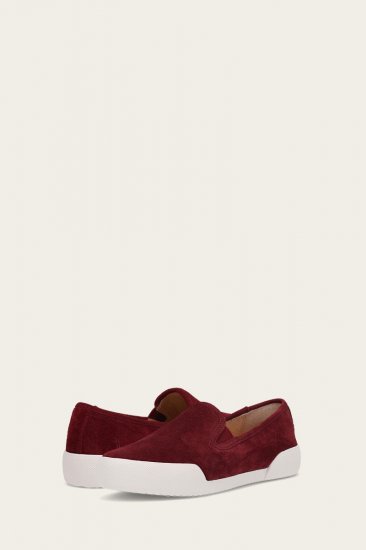 Frye Mia Slip On - Wine - Click Image to Close