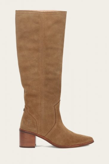 Frye Sadie Softy Tall - Almond - Click Image to Close