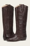 Frye Blair Western Tall - Chocolate