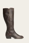 Frye Carson Piping Tall - Antiqued-black