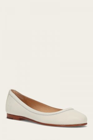 Frye Carson Ballet - White