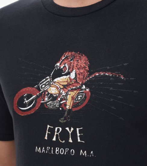 Frye Classic-Fit Crewneck Graphic Tee - Classic-Fit Crewneck Graphic Tee - Click Image to Close