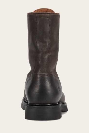 Frye Dean Combat Lace Up - Chocolate - Click Image to Close